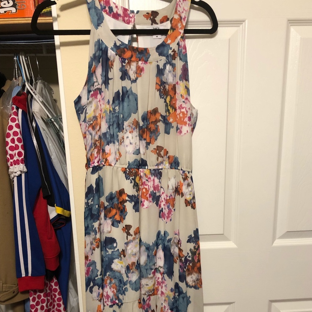 Bar III floral maxi dress